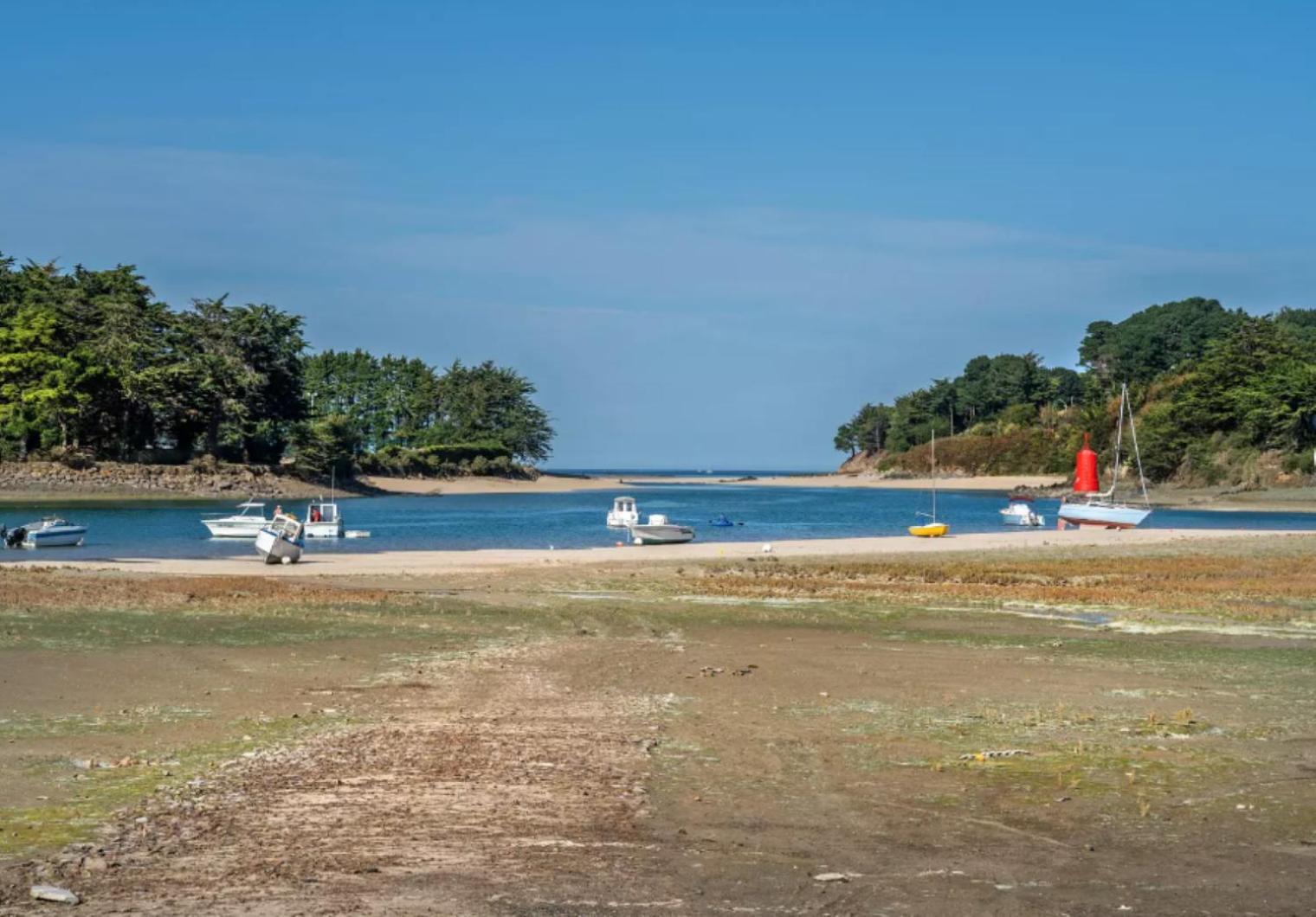 Residence Route De La Corniche Vue Mer Plestin-les-Grèves エクステリア 写真
